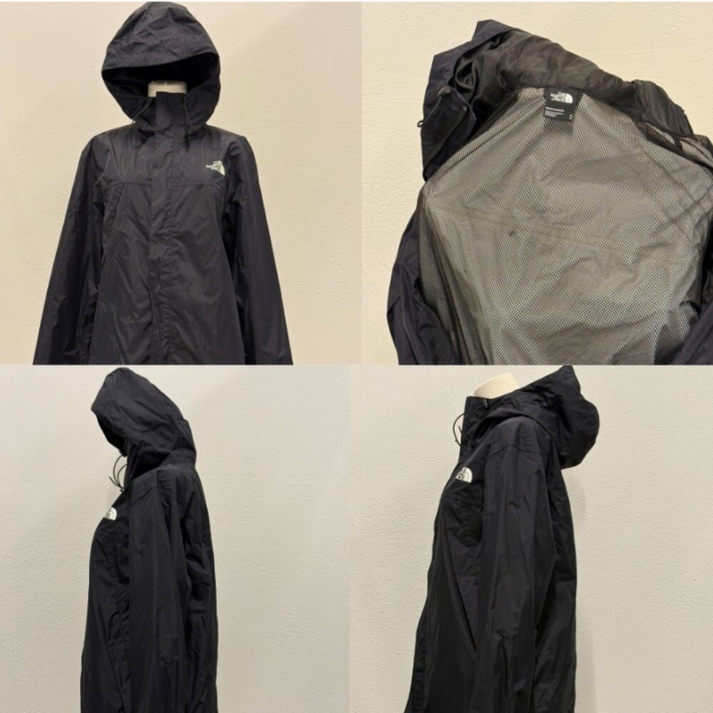 The North Face rain Black Jacket M